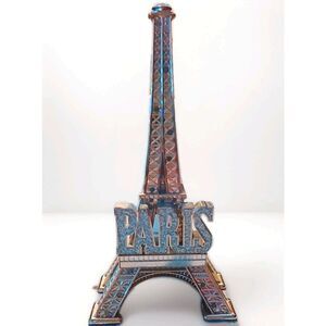 Bath & Body Works Gold Paris Eiffel Tower Wallflower LIGHT UP Plug-in 2025 Used